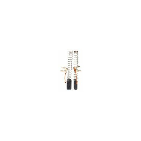 Jeu De 2 Charbons Adaptable Pour Aeg - Atlas Copco. Dimensions: 5 X 8 X 14.5mm. -pl