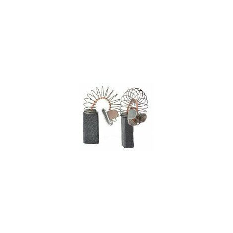 Jeu De 2 Charbons Adaptable Pour Aeg - Atlas Copco. Dimensions: 6.4 X 9.52 X 16mm.