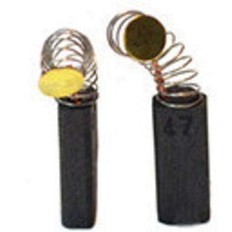 Jeu de 2 charbons adaptable pour AEG-ATLAS COPCO. Dimensions: 6x9x24,5mm.
