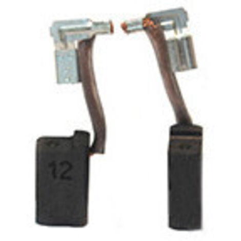 Jeu de 2 charbons adaptable pour AEG - ATLAS COPCO, MILWAUKEE. Dimensions: 5 x 8 x 12.5mm.