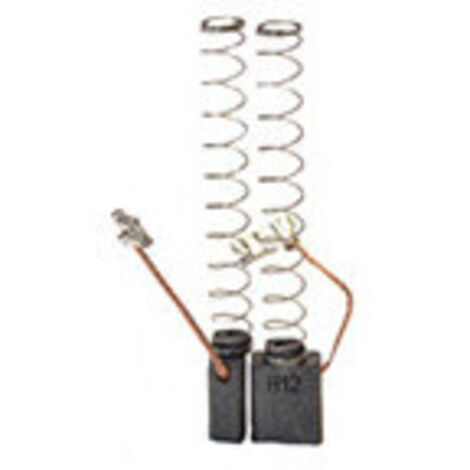 Jeu de 2 charbons adaptable pour AEG - ATLAS COPCO, MILWAUKEE. Dimensions: 6.3 x 12.5 x 15.5mm.