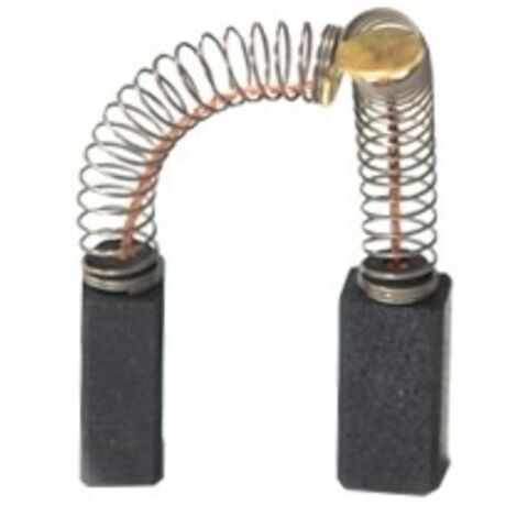 Jeu De 2 Charbons Adaptable Pour Black & Decker. Dimensions : 6.5 X 8 X 16mm.