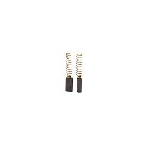 Jeu De 2 Charbons Adaptable Pour Black & Decker. Dimensions:6 X 6 X 15mm.