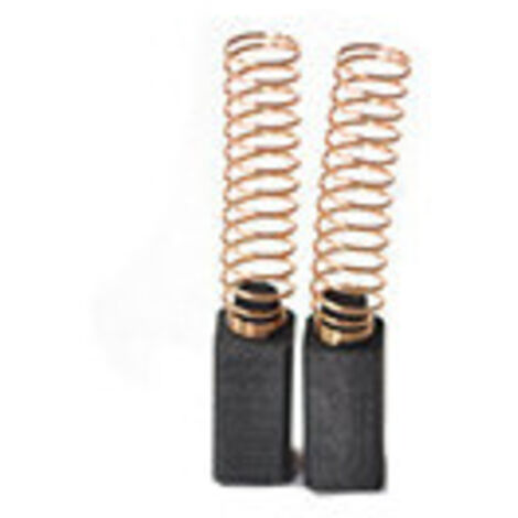Jeu de 2 charbons adaptable pour BLACK & DECKER. Dimensions:6.35 x 6.35 x 13mm.