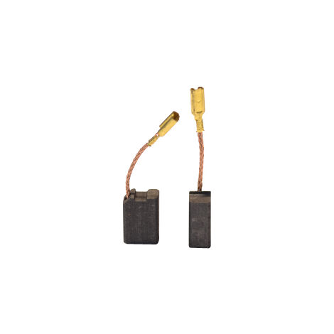 Jeu De 2 Charbons Adaptable Pour Black & Decker, Elu. Dimensions: 6,3 X 6,3 X 14mm.