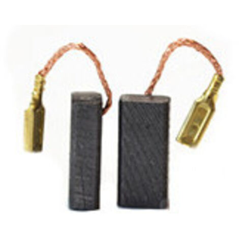 Jeu de 2 charbons adaptable pour BOSCH. Dimensions: 5 x 8 B10795x 12,5mm.