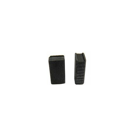 Jeu De 2 Charbons Adaptable Pour Bosch. Dimensions: 5 X 8 X 15,5mm.