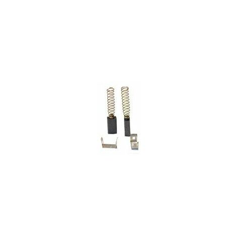 Jeu De 2 Charbons Adaptable Pour Bosch. Dimensions: 5 X 8 X 15,5mm.