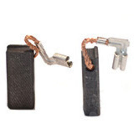 Jeu de 2 charbons adaptable pour BOSCH. Dimensions: 5 x 8 x 19mm.