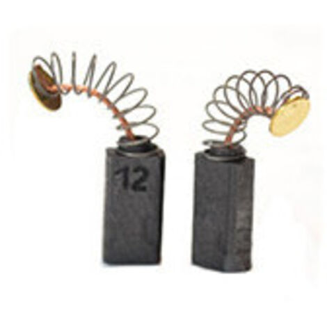 Jeu de 2 charbons adaptable pour BOSCH. Dimensions: 5 x 8 x 9mm.