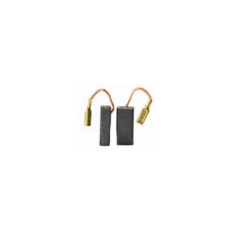 Jeu De 2 Charbons Adaptable Pour Bosch. Dimensions: 5x8x18mm.