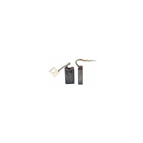 Jeu De 2 Charbons Adaptable Pour Bosch. Dimensions: 6,35 X 12,5 X 22mm.