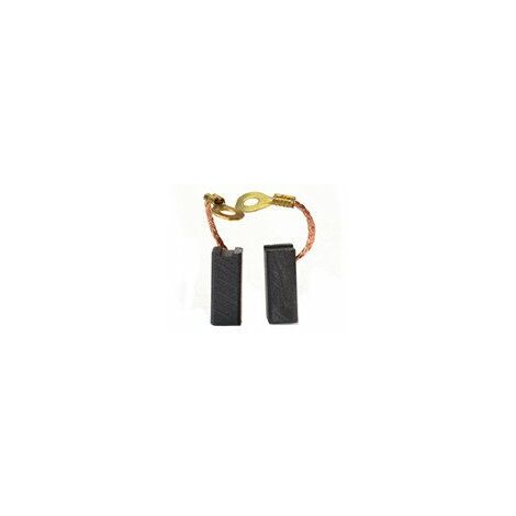 Jeu De 2 Charbons Adaptable Pour Bosch. Dimensions: 6,4x6,4x16mm.