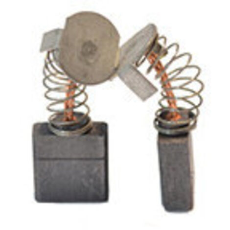 Jeu de 2 charbons adaptable pour BOSCH. Dimensions: 7 x 17 x 17mm.