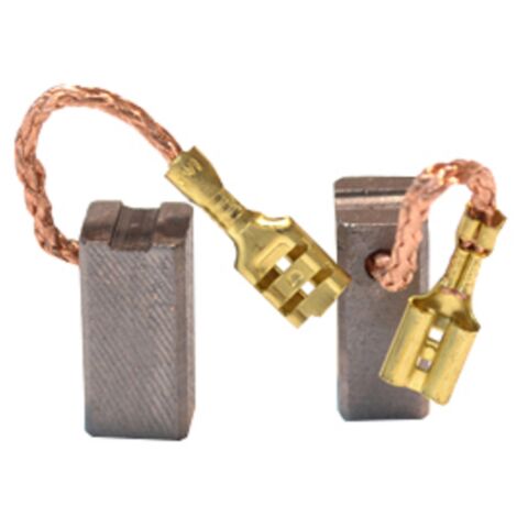 Jeu De 2 Charbons Adaptable Pour Bosch. Dimensions: 7 X 8 X 17mm.