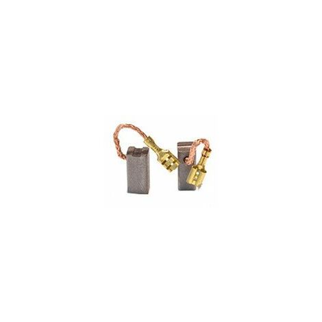 Jeu De 2 Charbons Adaptable Pour Bosch. Dimensions: 7 X 8 X 17mm.