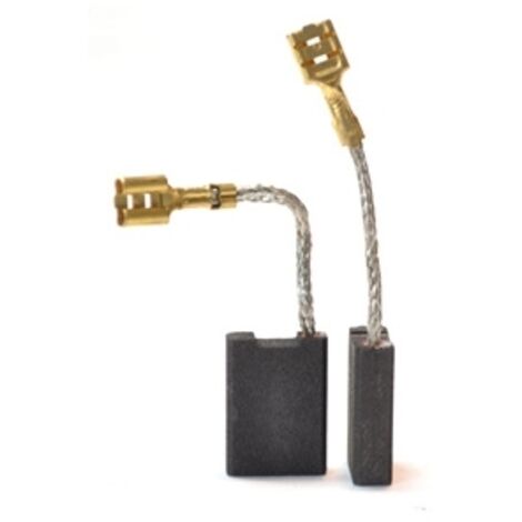 Jeu De 2 Charbons Adaptable Pour Bosch, Hilti. Dimensions: 6,3x16x22mm.
