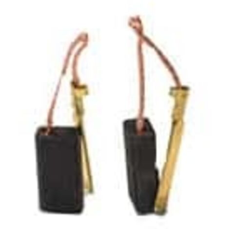 Jeu de 2 charbons adaptable pour BOSCH, SKIL. Dimensions: 5 x 8 x 15,5mm.