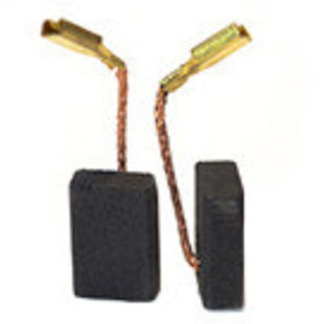 Jeu de 2 charbons adaptable pour CASALS. Dimensions: 5 x 10 x 14.5mm.