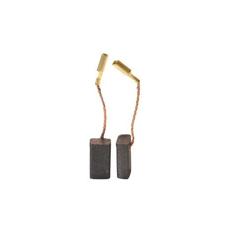 Jeu De 2 Charbons Adaptable Pour Casals. Dimensions: 5 X 8 X 15mm.