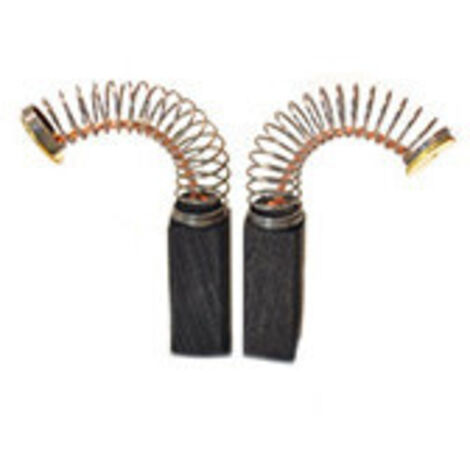 Jeu de 2 charbons adaptable pour CASALS. Dimensions: 6.4 x 6.4 x 15mm.