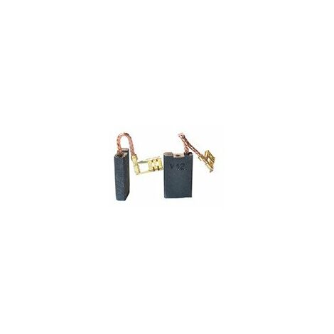 Jeu De 2 Charbons Adaptable Pour De Walt. Dimensions: 6.3 X 16 X 26mm.
