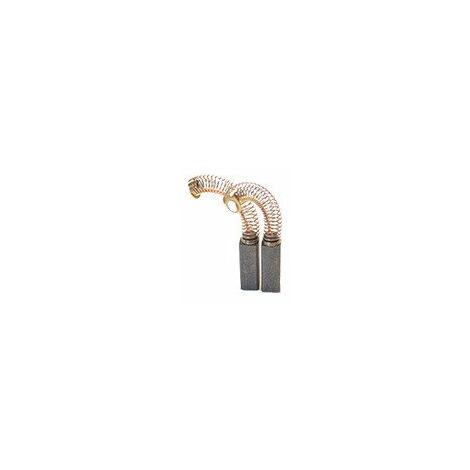 Jeu De 2 Charbons Adaptable Pour Farcotenax. Dimensions: 6.4 X 6.4 X 17.5mm. -pl