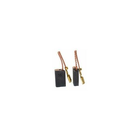 Jeu De 2 Charbons Adaptable Pour Fein. Dimensions: 5 X 10 X 17mm.