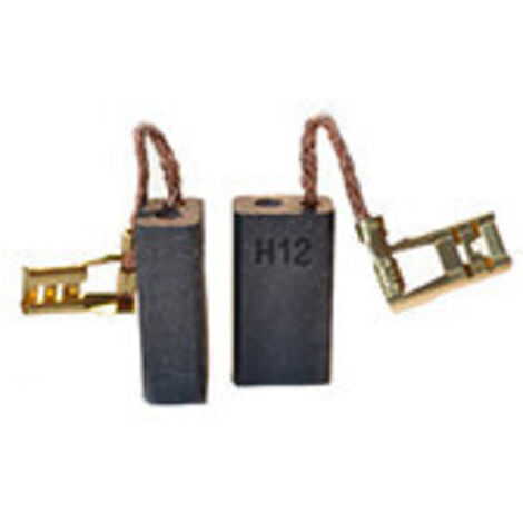 Jeu de 2 charbons adaptable pour FEIN. Dimensions: 8 x 12.5 x 23mm.