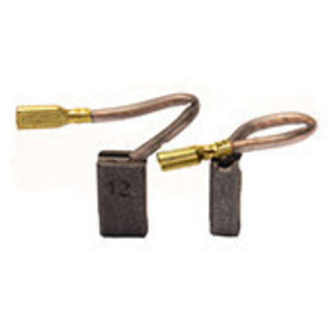 Jeu de 2 charbons adaptable pour FEIN. Dimensions: 8 x 5 x 13.5mm.