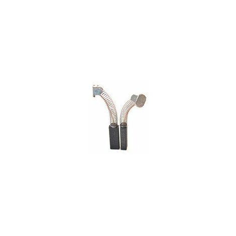 Jeu De 2 Charbons Adaptable Pour Flex. Dimensions: 5 X 8 X 20mm.
