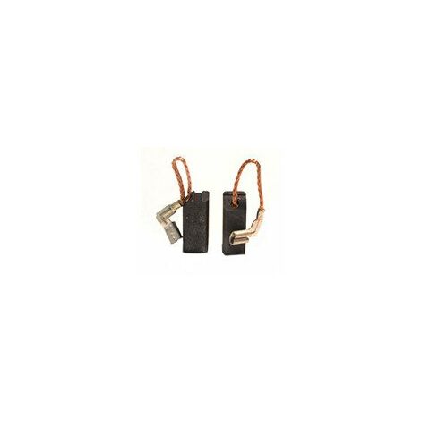 Jeu De 2 Charbons Adaptable Pour Flex. Dimensions: 6.3 X 7 X 15.5mm.