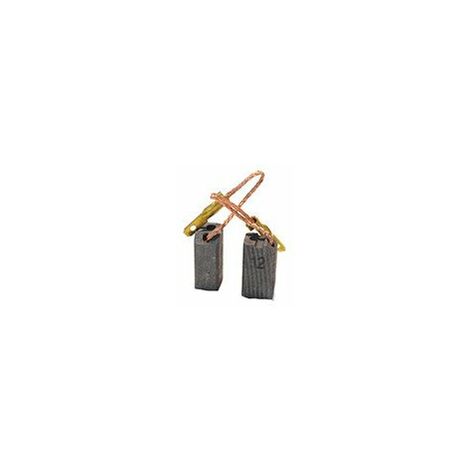 Jeu De 2 Charbons Adaptable Pour Flex. Dimensions: 6.3 X 8 X 15mm.