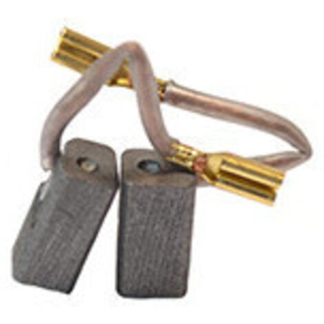 Jeu De 2 Charbons Adaptable Pour Hitachi. Dimensions: 6.5 X 7.5 X 14mm.