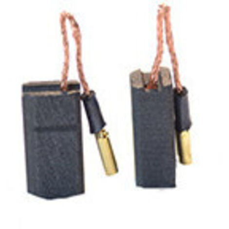 Jeu De 2 Charbons Adaptable Pour Hitachi. Dimensions: 6.5 X 9 X 17mm.