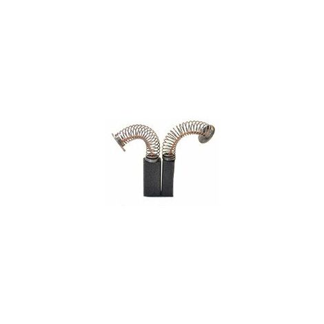 Jeu De 2 Charbons Adaptable Pour Kango. Dimensions: 6.35 X 9.52 X 21mm.