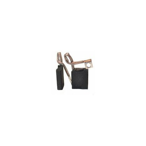 Jeu De 2 Charbons Adaptable Pour Kango, Milwaukee. Dimensions: 6.3 X 20 X 25mm.