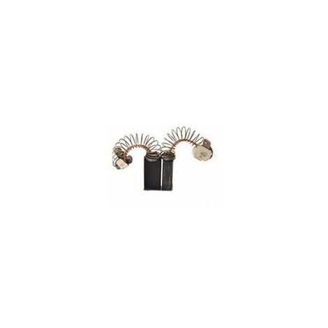 Jeu De 2 Charbons Adaptable Pour Legna. Dimensions: 6 X 10 X 19.5mm.