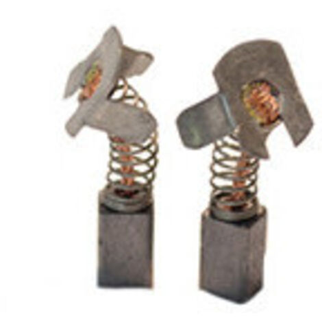Jeu De 2 Charbons Adaptable Pour Makita. Dimensions: 4.9 X 5.3 X 8.5 9.5mm.