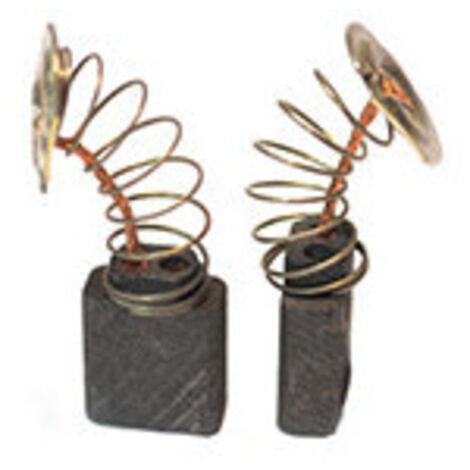 Jeu de 2 charbons adaptable pour MAKITA. Dimensions: 5 x 11 x 12mm.