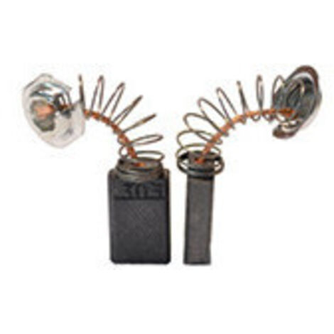 Jeu de 2 charbons adaptable pour MAKITA. Dimensions: 5 x 11 x 16.5mm.