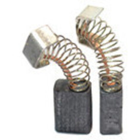 Jeu de 2 charbons adaptable pour MAKITA. Dimensions: 5 x 8 x 12mm.