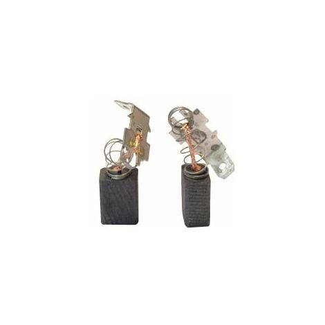 Jeu De 2 Charbons Adaptable Pour Makita. Dimensions: 6 X 9 X 12mm.