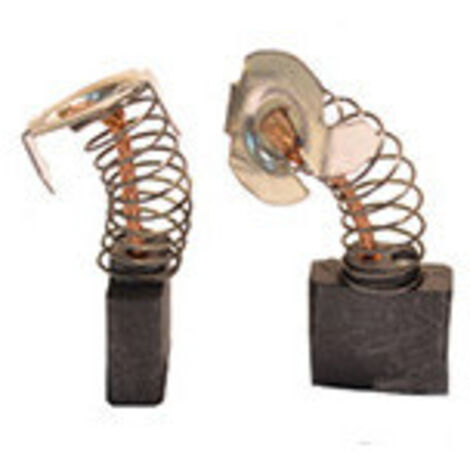Jeu de 2 charbons adaptable pour MAKITA. Dimensions: 7 x 18 x 16mm.