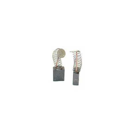 Jeu De 2 Charbons Adaptable Pour Metabo. Dimensions: 5 X 10 X 12.5mm.