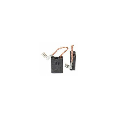 Jeu De 2 Balais (charbons) Pour Moteur électrique - Dimensions 6.5 X 6.5 X 15.5 Mm, Neufs