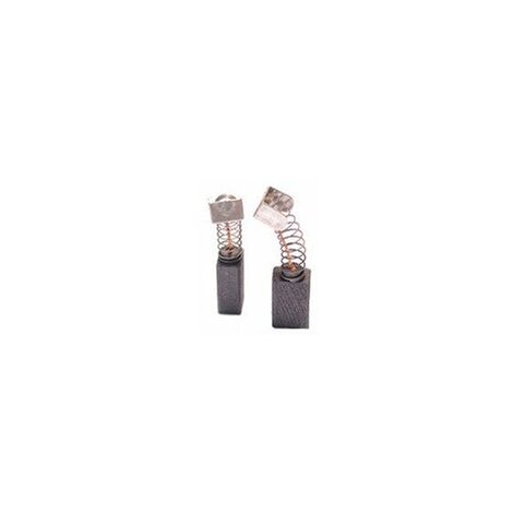 Jeu De 2 Charbons Adaptable Pour Perles. Dimensions: 6 X 9 X 14mm.