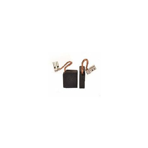 Jeu De 2 Charbons Adaptable Pour Perles. Dimensions: 6.2 X 16 X 20mm.