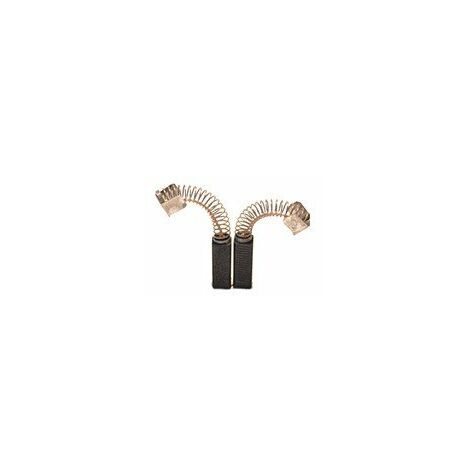 Jeu De 2 Charbons Adaptable Pour Rupes. Dimensions: 6 X 6 X 16mm.