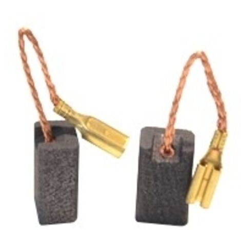 Jeu De 2 Charbons Adaptable Pour Rupes. Dimensions: 6 X 8 X 13mm.